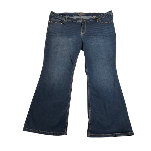 Torrid High Rise Luxe Slim Boot Cut Stretch Jeans Size 24S Western Casual Boho - Picture 1 of 10